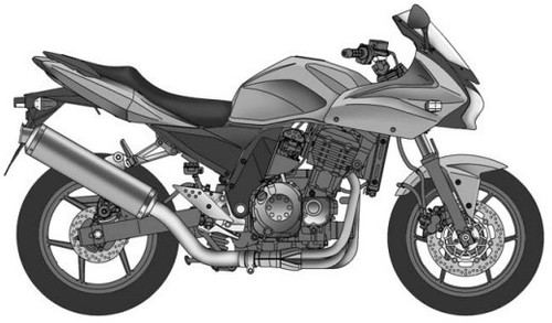 Product picture Kawasaki Motorcycle Z750S 2005 Service Manual
