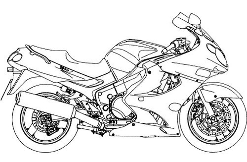 Product picture Kawasaki Motorcycle ZZR1200 Service Manual